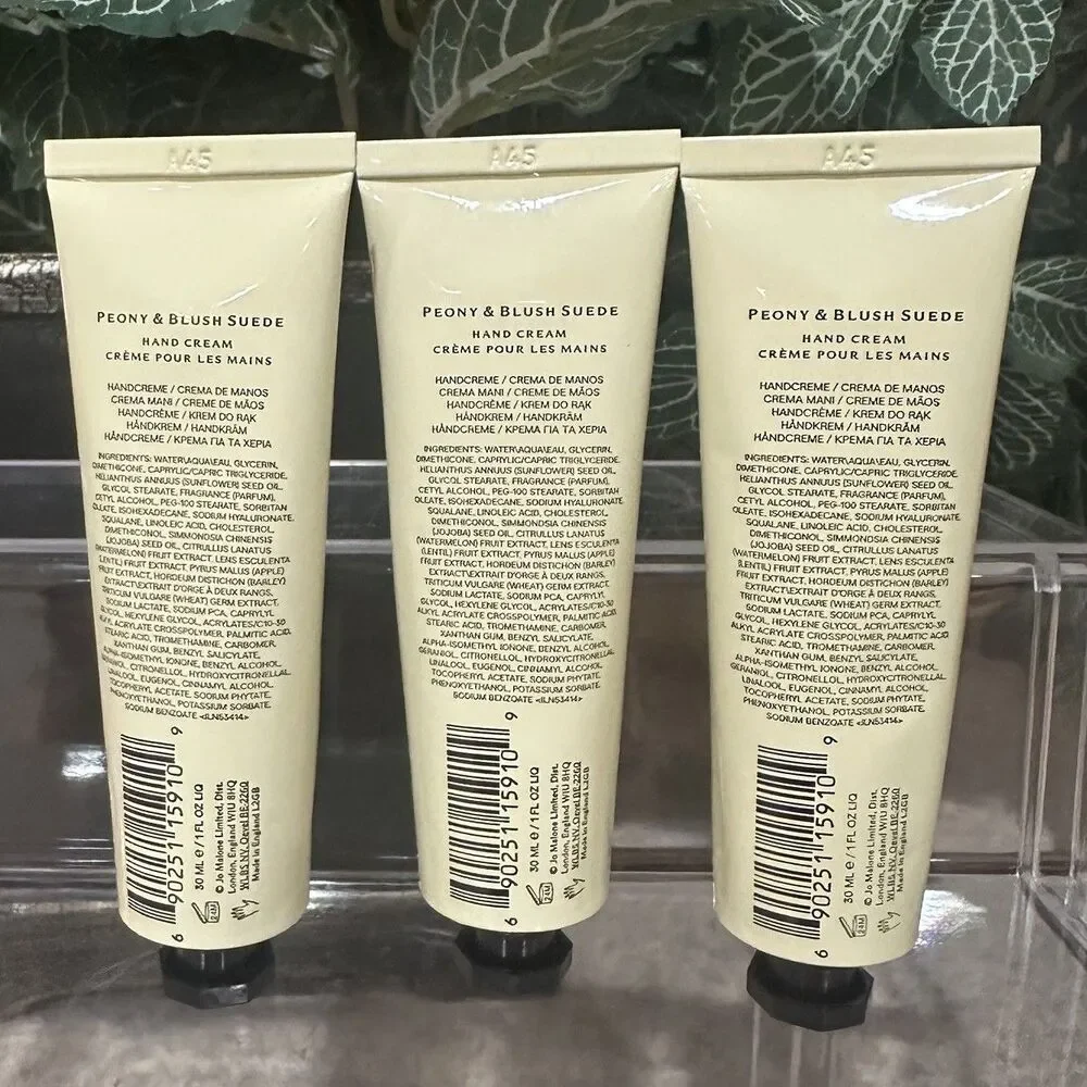 NEW BUNDLE 3 Jo Malone Peony & Blush Suede Hand Cream 30ml